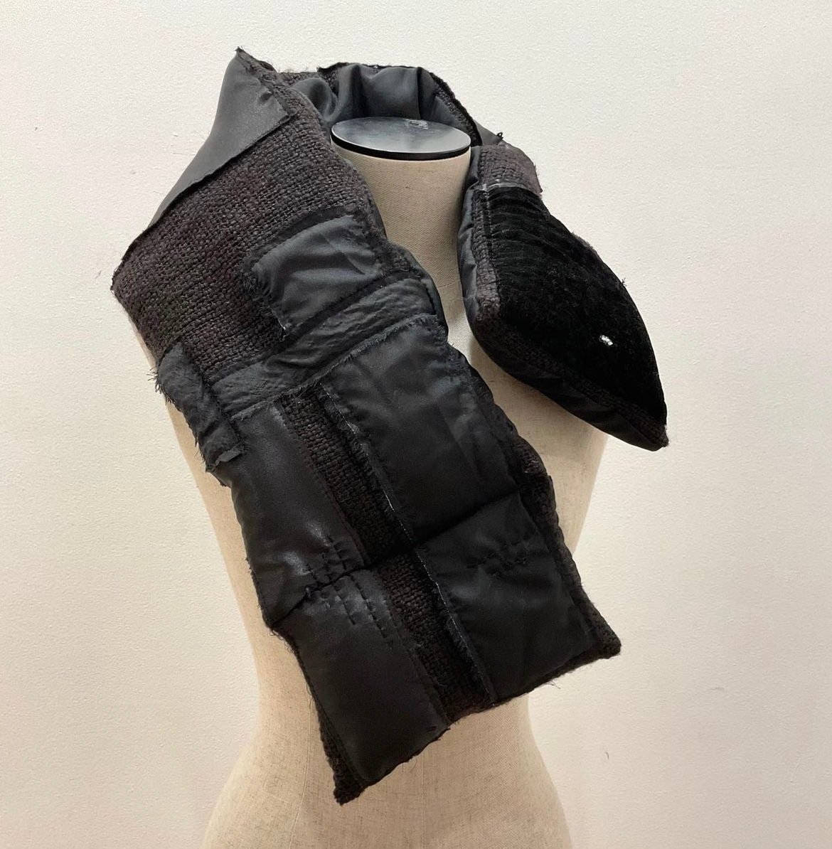Patchwork Tone Scarf