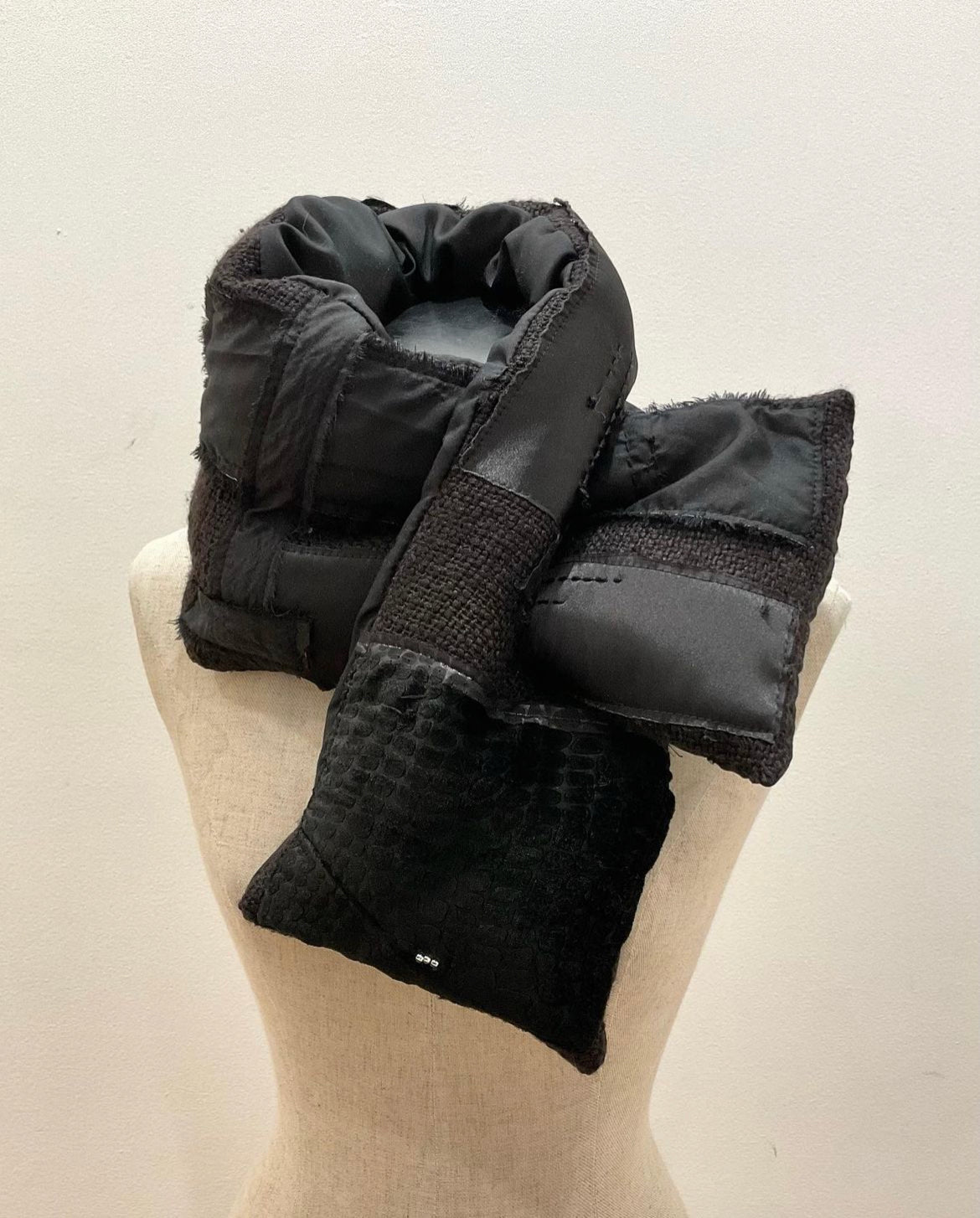 Patchwork Tone Scarf